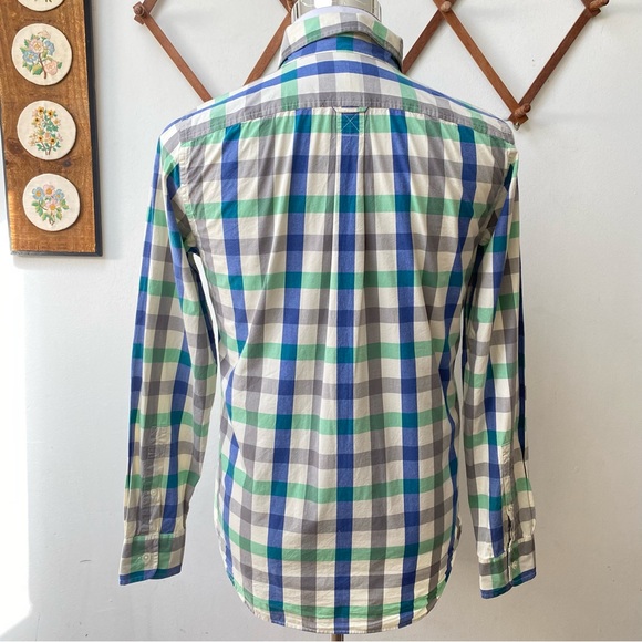 Jack Spade Colorful Checkered Button Down Shirt - Picture 6 of 16